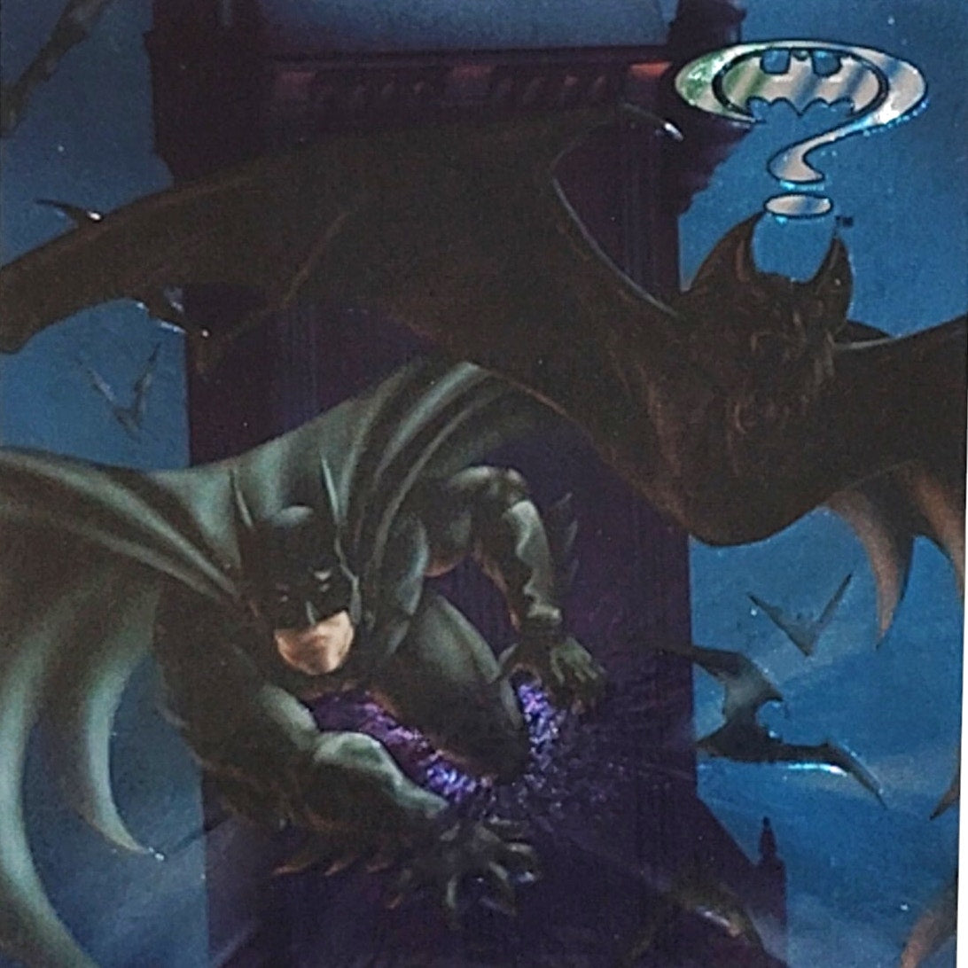 Sentinel 1995, Fly By Night, Metallic Card #37, Batman Forever, DC Comics