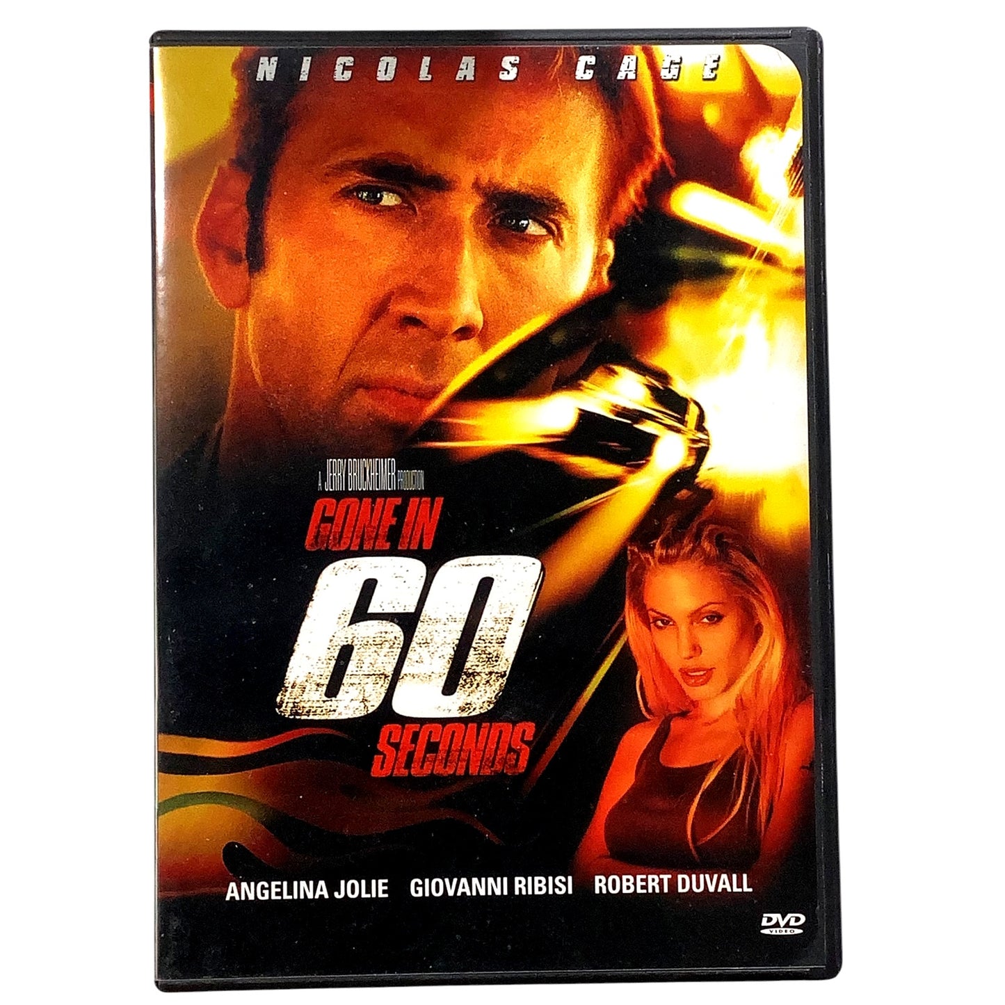 Gone in 60 Seconds (DVD, 2000) Action/Adventure, Nicolas Cage, Angelina Jolie