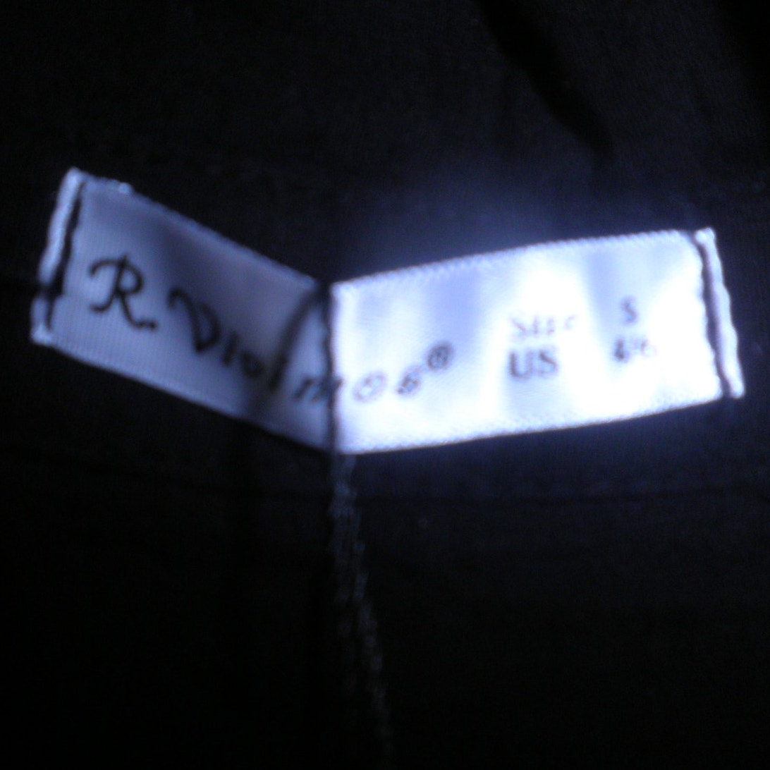 Summer Cotton Half Sleeves Button Down Loose Slit Midi Dress w/ Pockets, Blk, SM