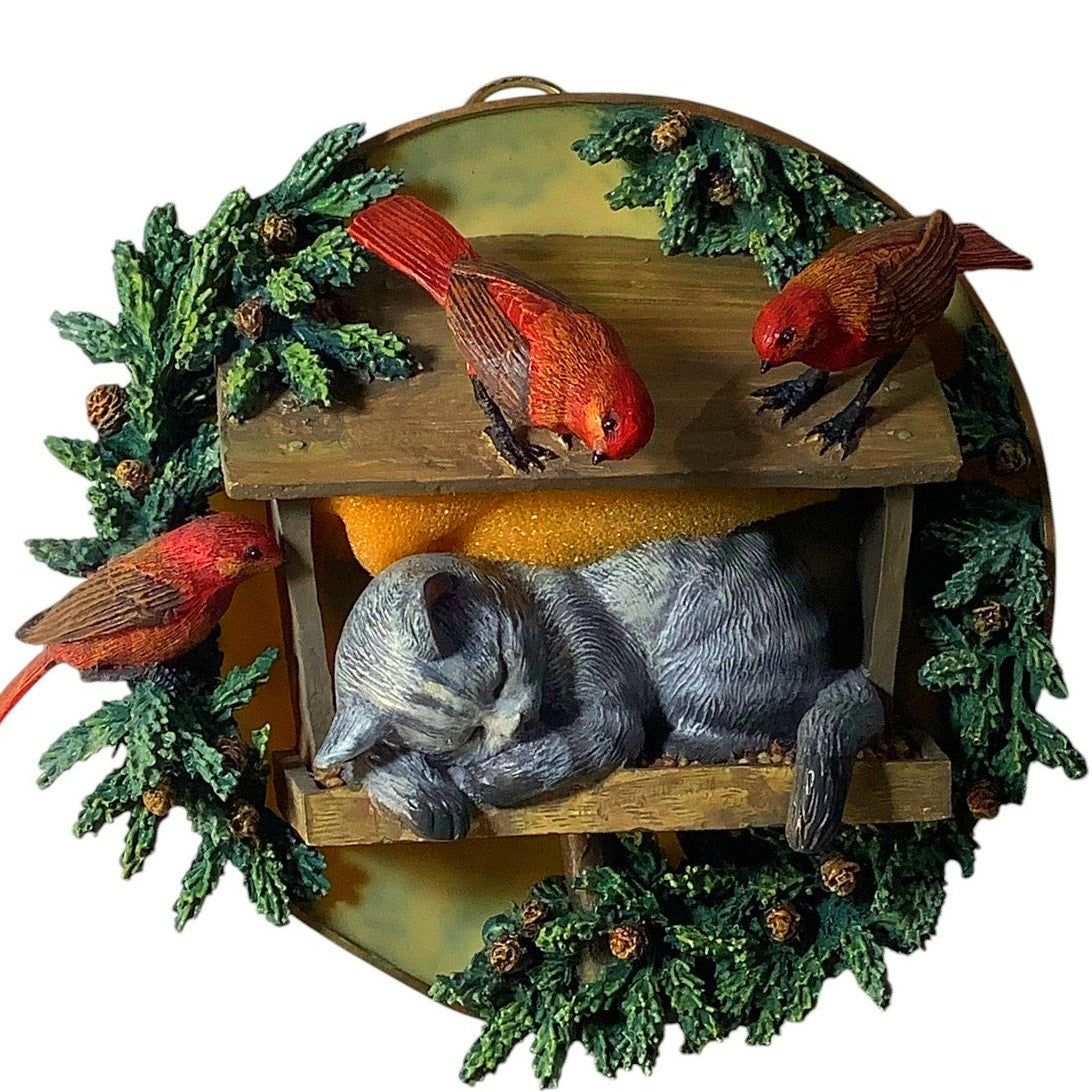 Collector's Sculptural Plate: 3D Catnap, Unexpected Guests P Weirs, BradEx 1998