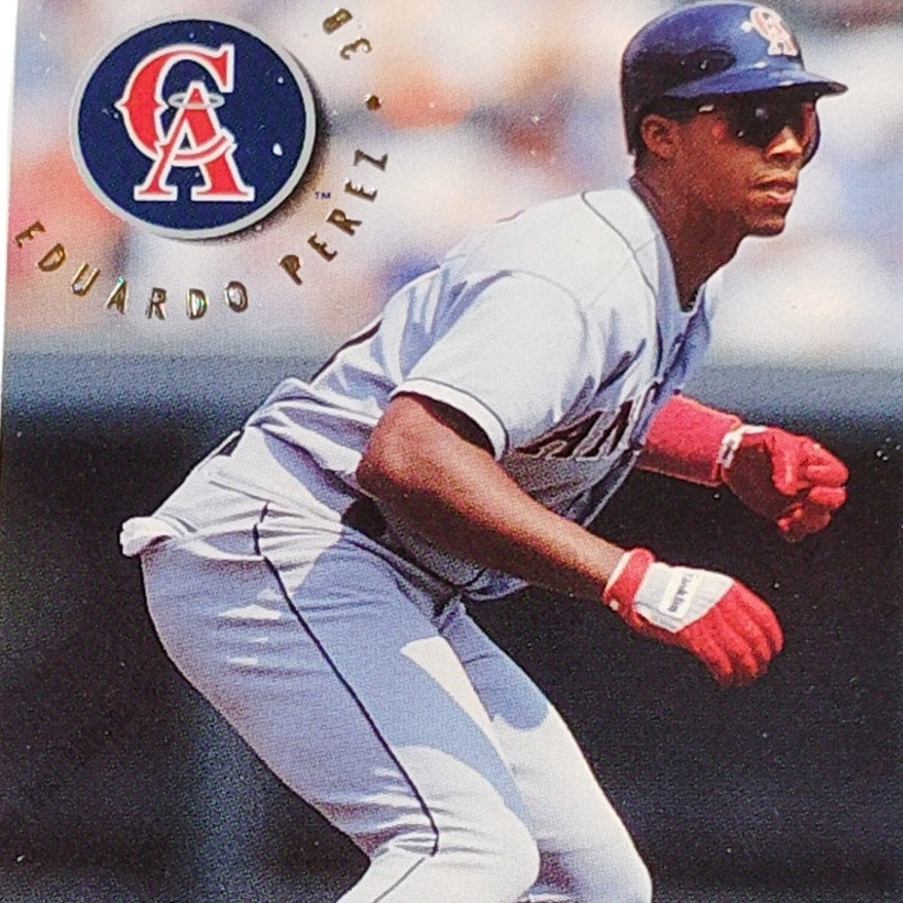 Eduardo Perez, California Angels, #67, 1994 Fleer Baseball Collector's Card