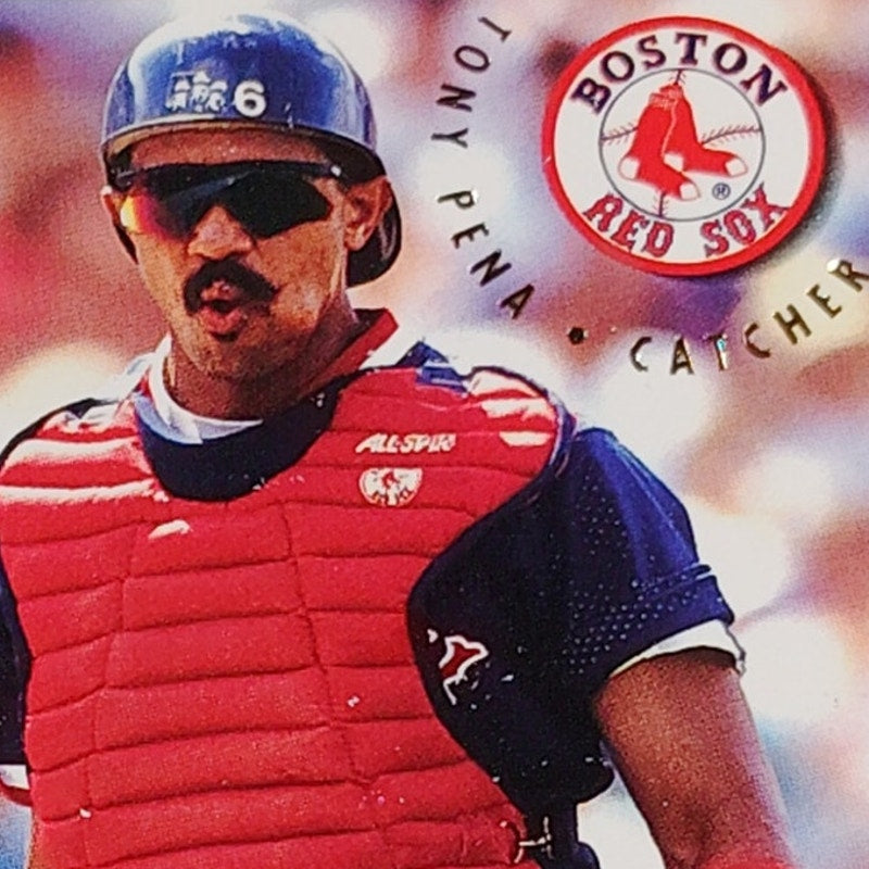 Tony Pena, Boston Red Sox, #37, 1994 Fleer Baseball Collector's Card