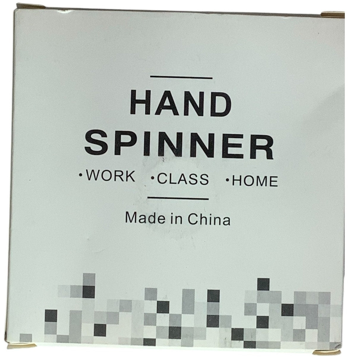 Yellow Hand Tri Fidget Spinner Focus, Sensory, Anti-Anxiety Toy Spinner