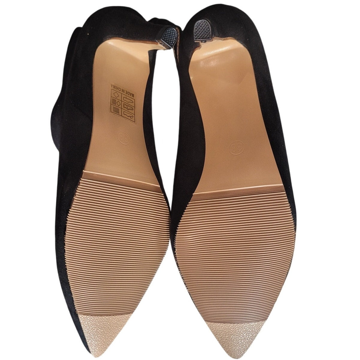 Mid Calf Boots Pleated Suede Stiletto Pointed Toe Slouchy Slip On Ankle Boots