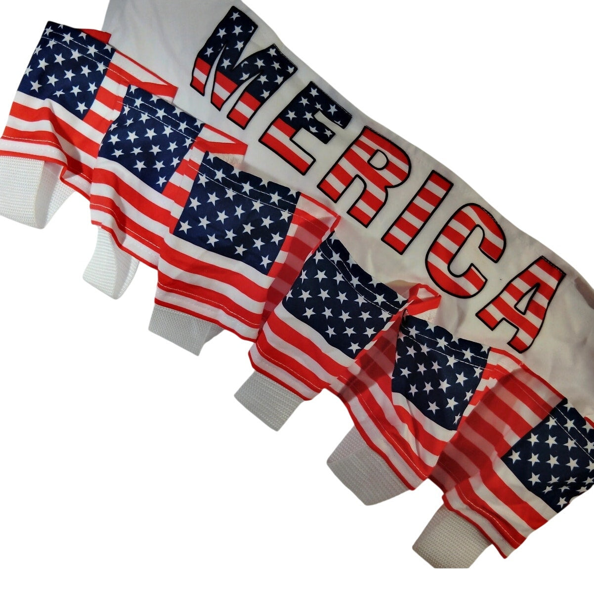 Calhoun Patriotic Can Beverage Belt USA Americana Holder Unisex, Up to 40" Waist