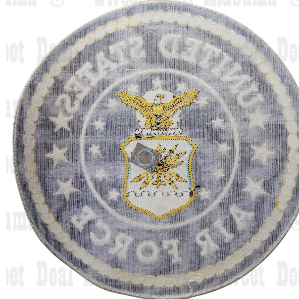 USAF U.S. Air Force Military Jacket Patch – 10-3/4” Diameter – Embroidered