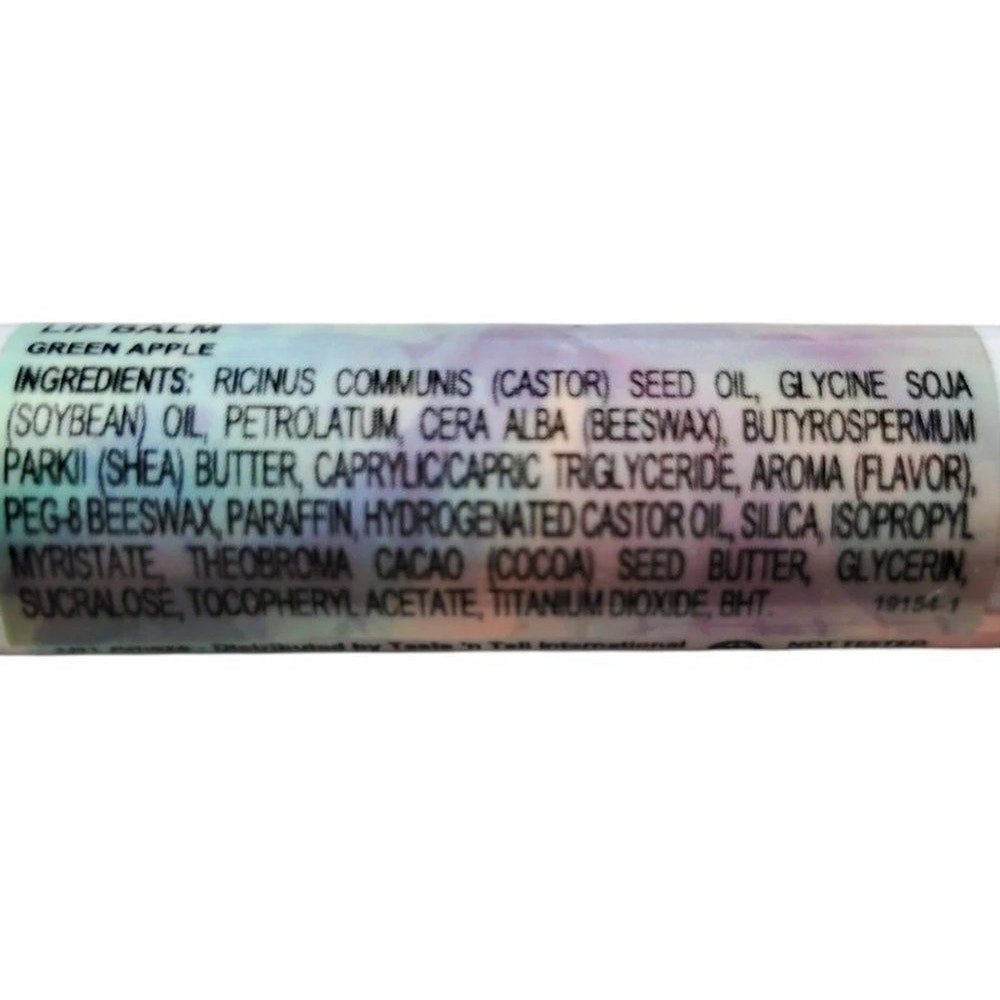 4× TNT Amaze Inspiring Lip Balm – Green Apple, 0.14 oz Each, Made in Canada, Tamper-Proof Seals