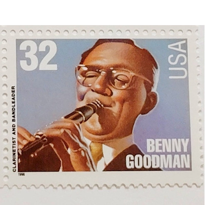Block of 4 – 1996 USA 32¢ Big Band Leaders MNH Scott 3096–3099 Set