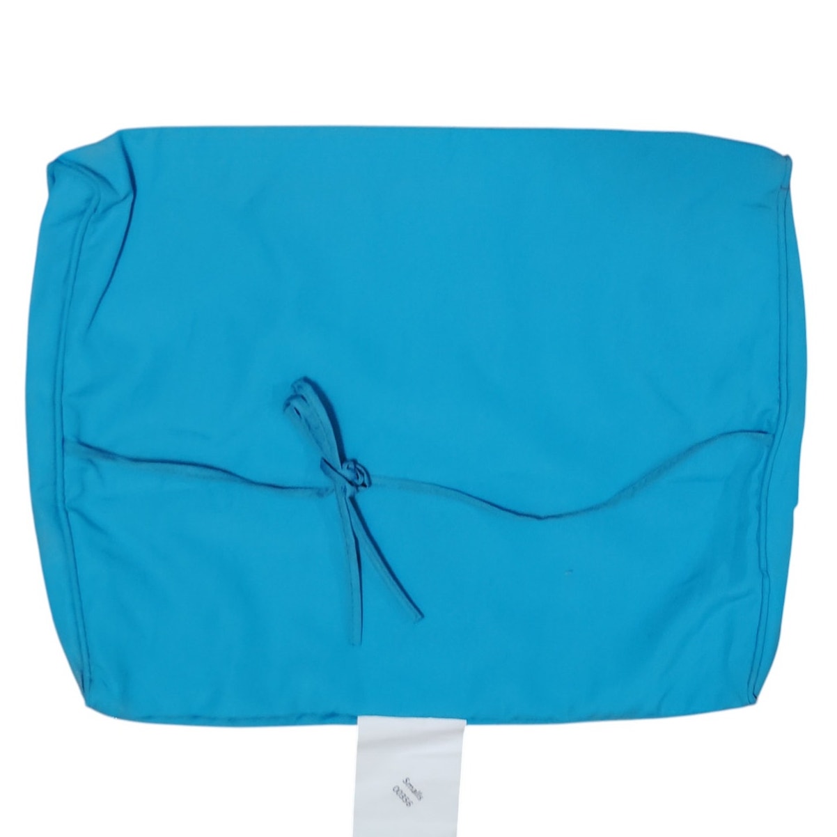 Outdoor Furniture Cushion Slipcover – 22" W × 17" D × 2.5" H | Turquoise Blue