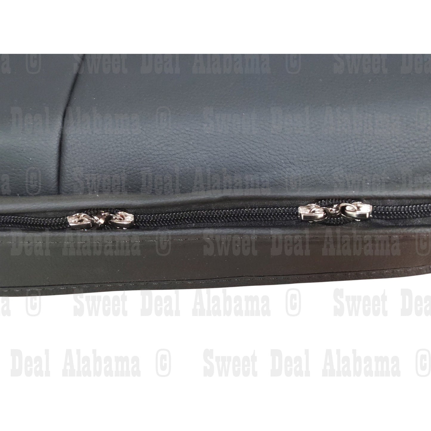 Front Seat Covers for Kia Sorento 2021–2025 – 2PCS Faux Leather Cushions, Black