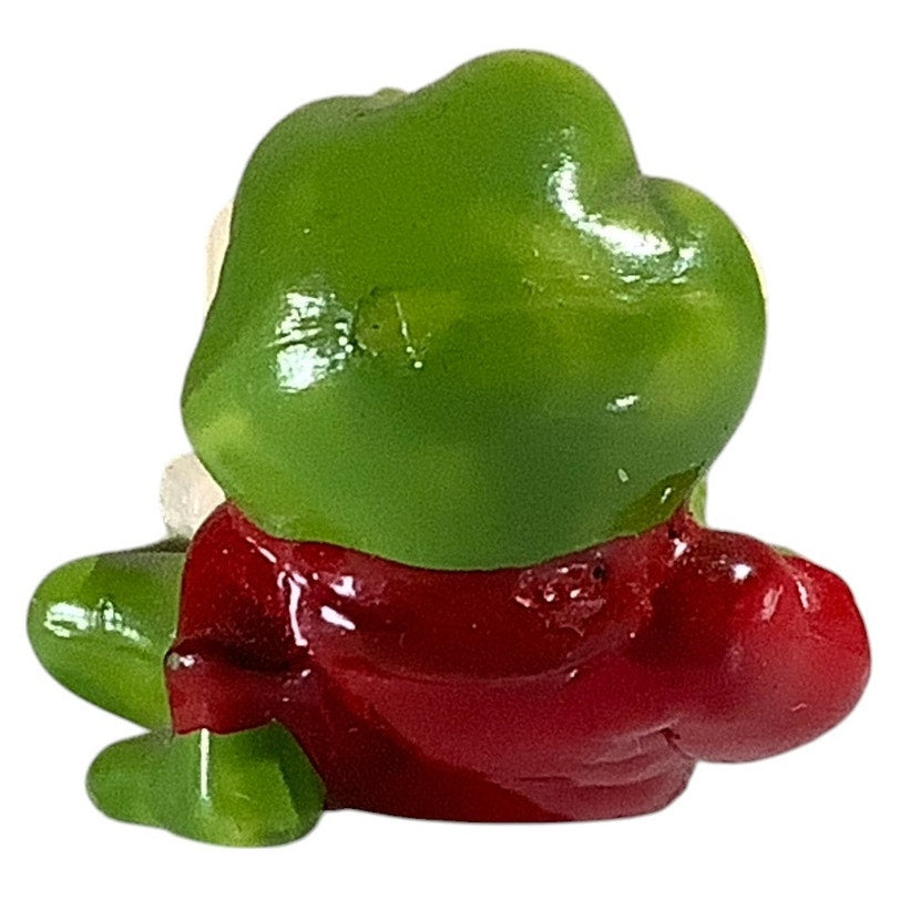 VTG 1992 Ferrero Resting Crocodile at Computer Figurine 1-1/2"L x 3/4"H x 7/8"W