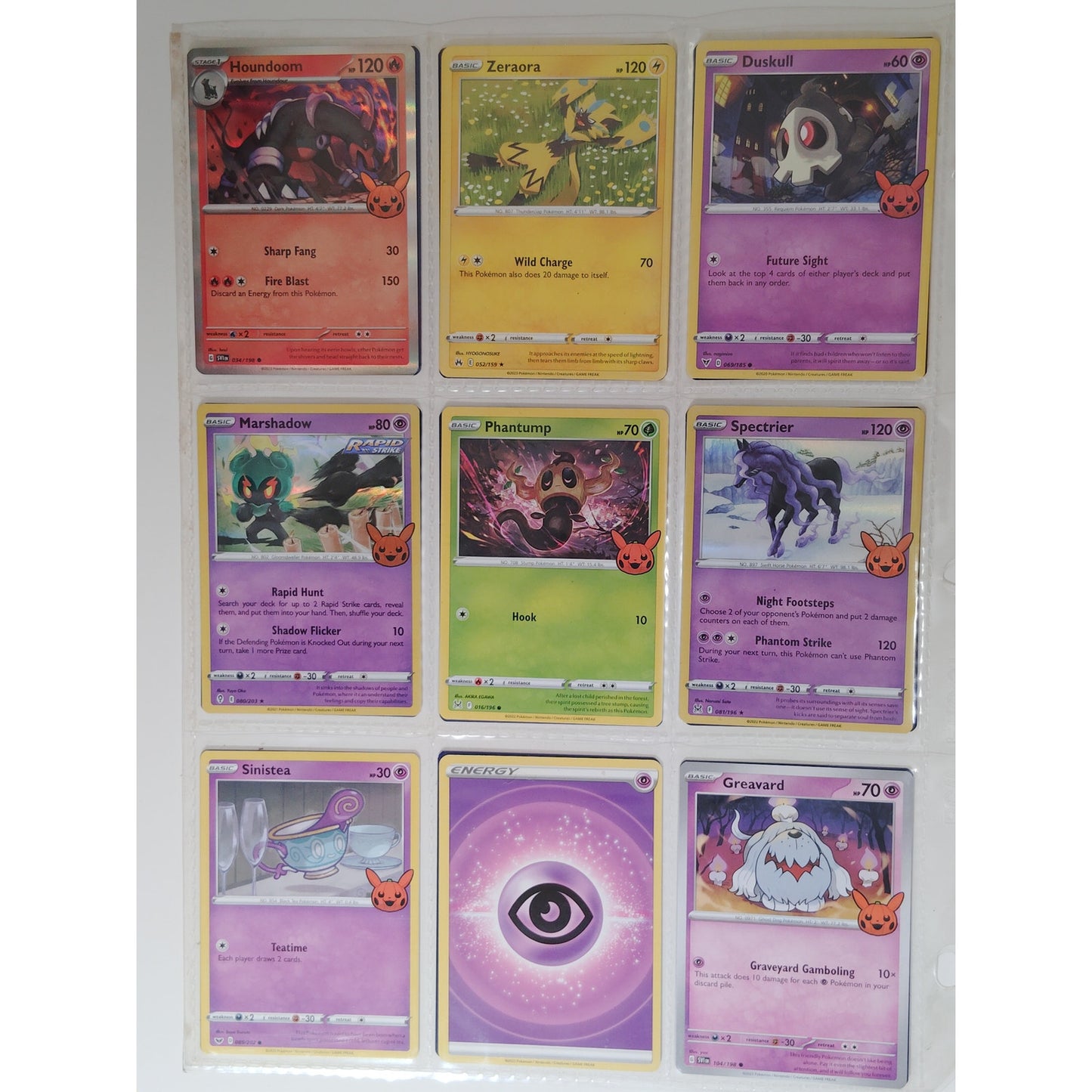 18 Random Pokémon Cards Pictured, Actual Photos Provided