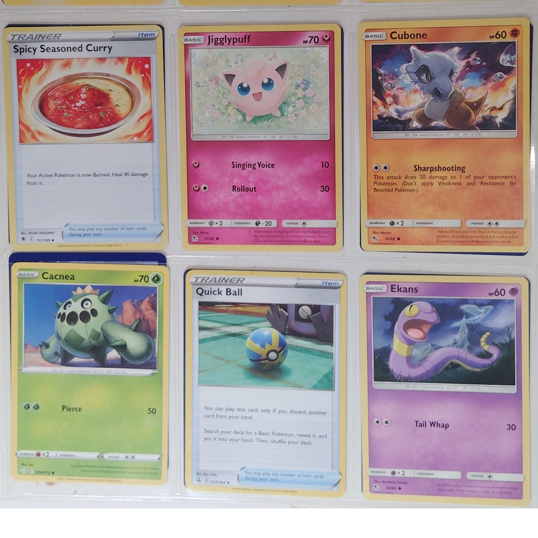 18 Random Pokémon Cards Pictured, Actual Photos Provided