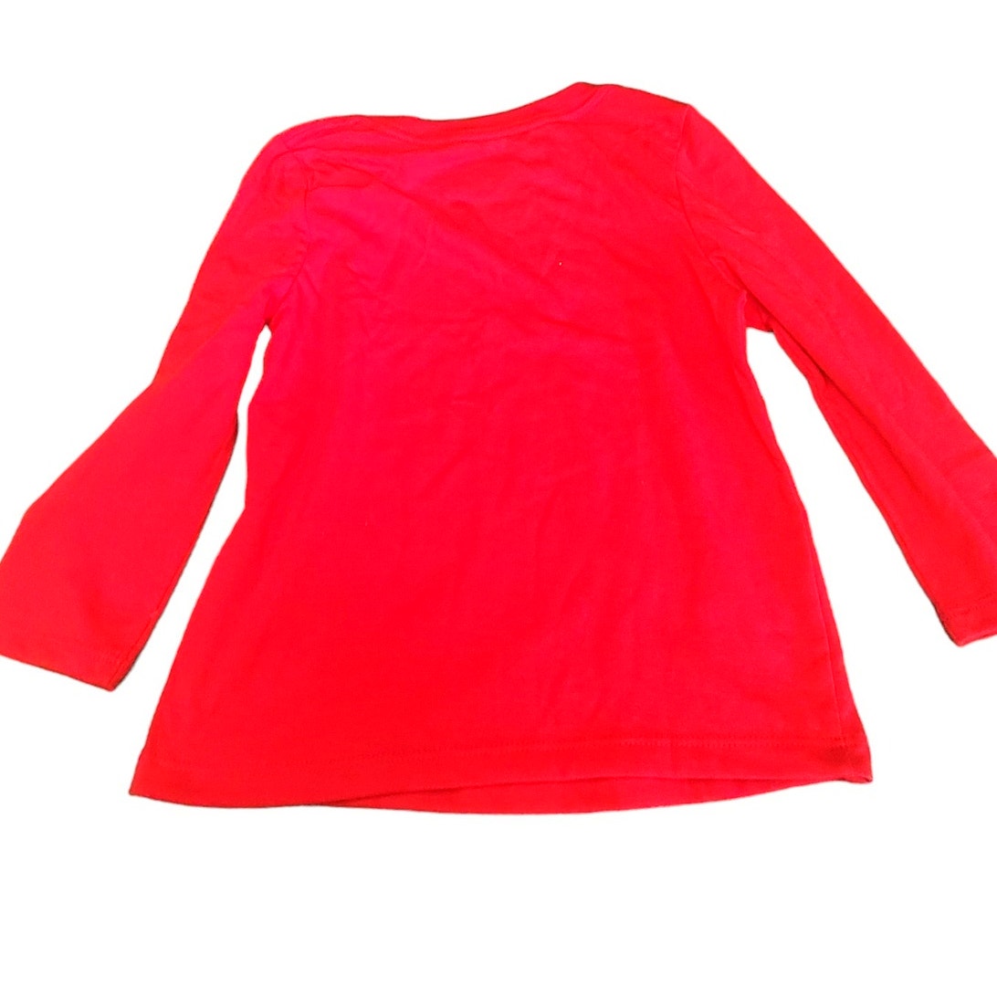 Toddler 'Merry & Bright' Long Sleeve T-Shirt - Cat & Jack Red 2T