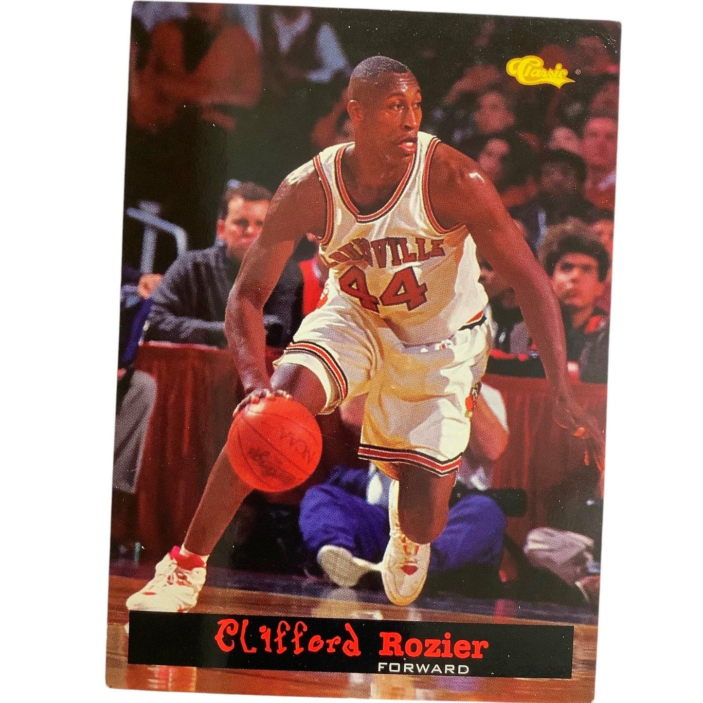 Clifford Rozier, Univ. Louisville (F), Classics 1994 Draft Picks Card 33 EXC