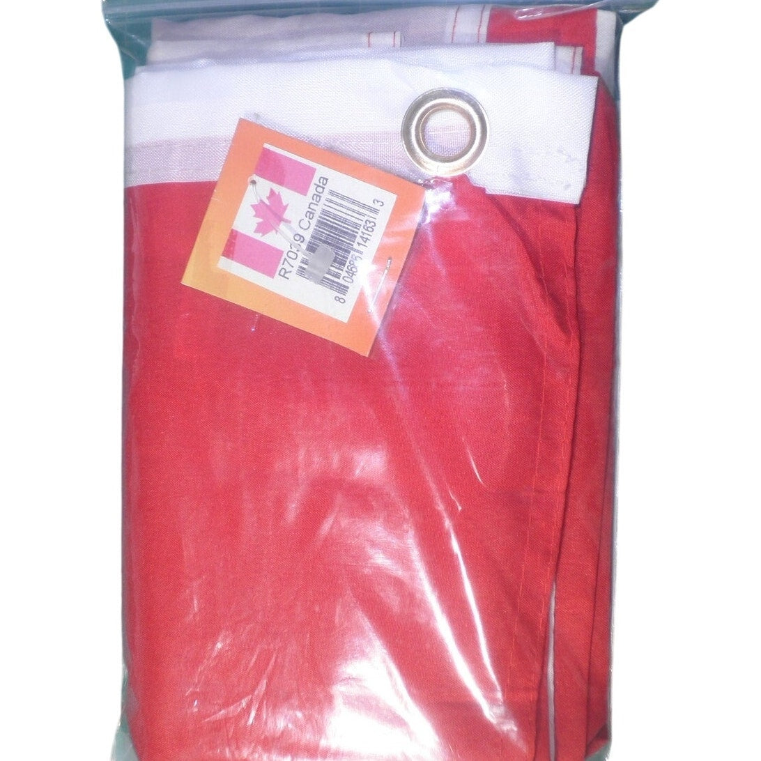 The National Flag of Canada, Maple Leaf, 3' x 5' 68D Poly Flag / Banner