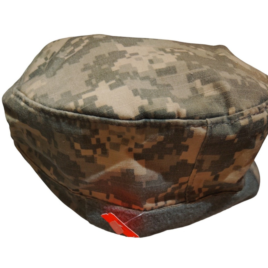 United States Digital ACU Camo Patrol Cap, Size 7.5, Ripstop, Bernard Cap, EUC