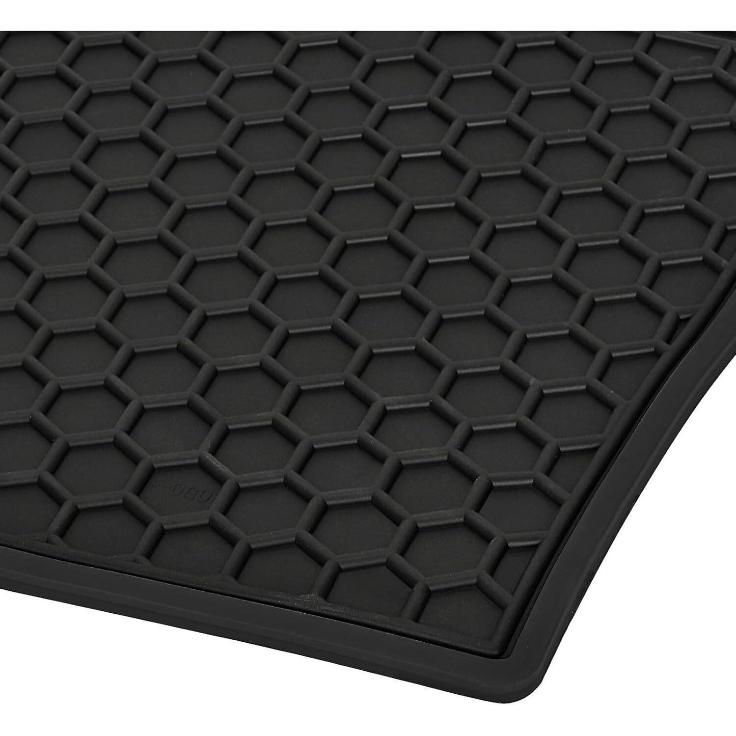 Floor Mats for VW Taos 2022–2025 - Custom Fit - Black Rubber - All Weather