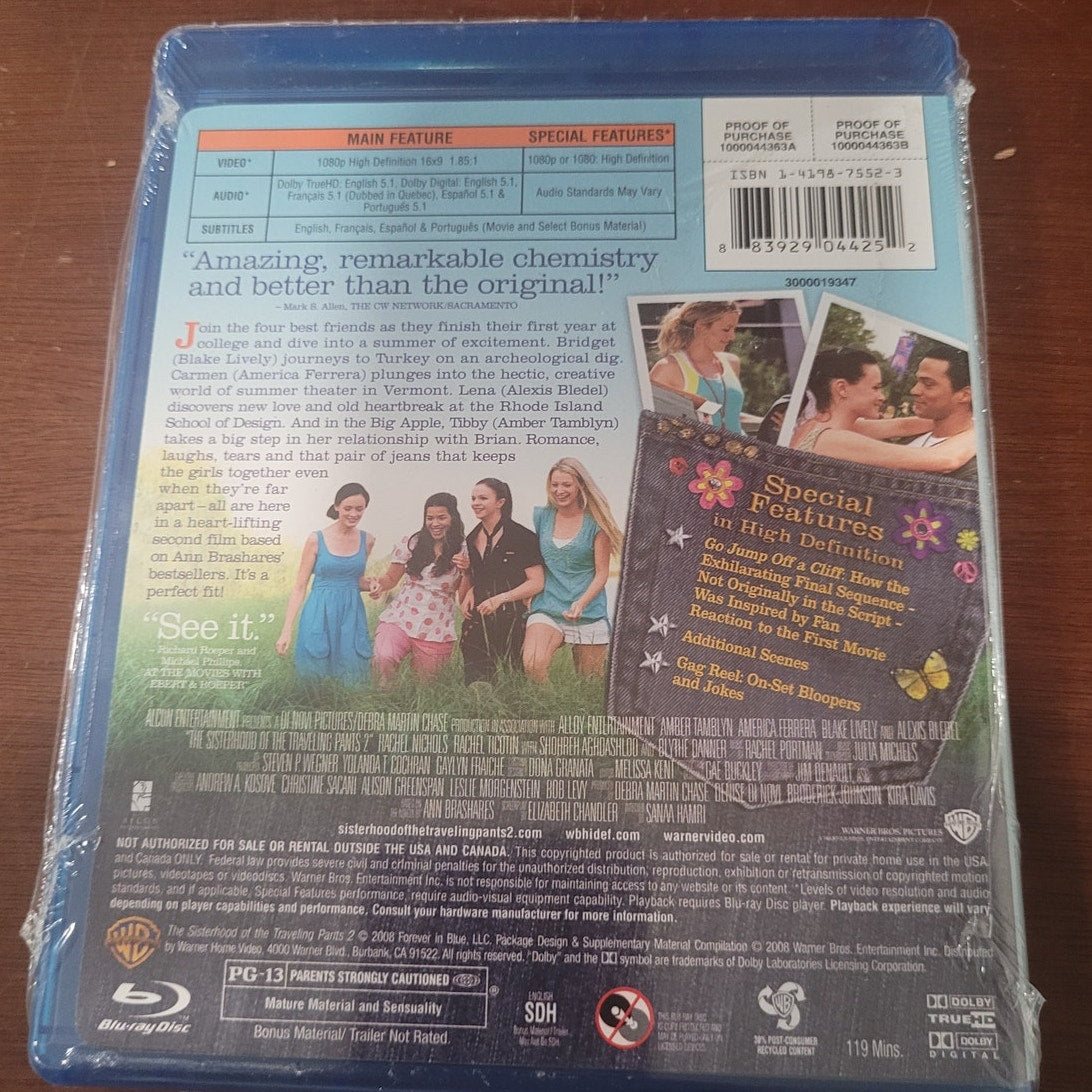 Sisterhood of the Traveling Pants 2 Blu-ray Sequel Drama Blake Lively America