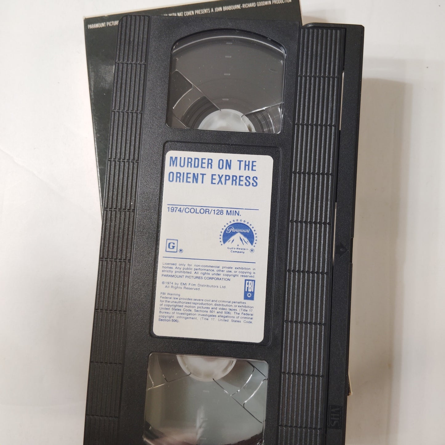 Murder on the Orient Express VHS 1974 Albert Finney Mystery