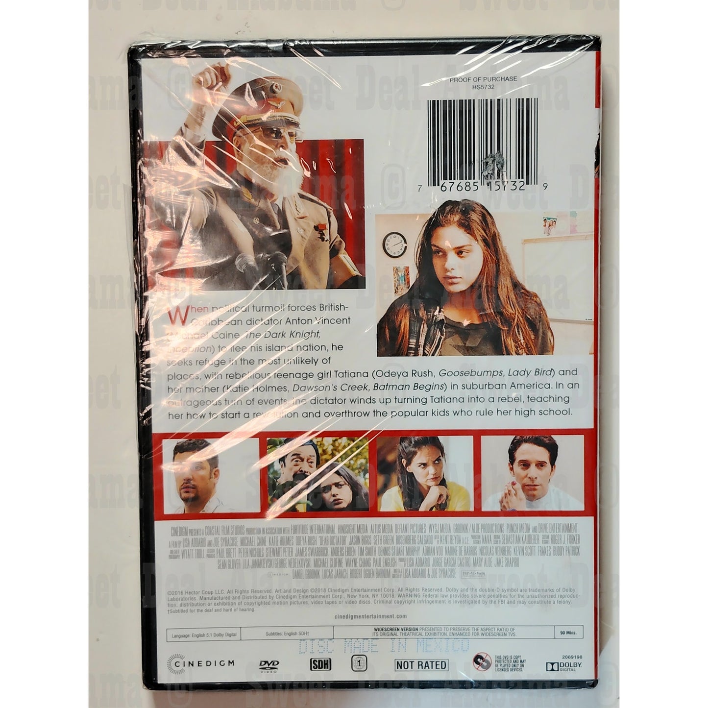 Dear Dictator (2018 DVD) Katie Holmes 90 Minutes of Comedy Viewing