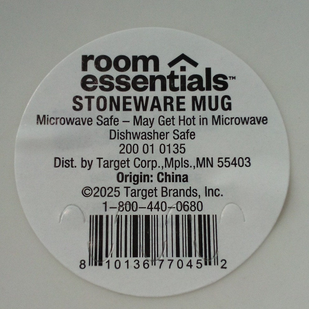 2‑PK 16oz Stoneware “I Woof You” Mugs – Room Essentials – White