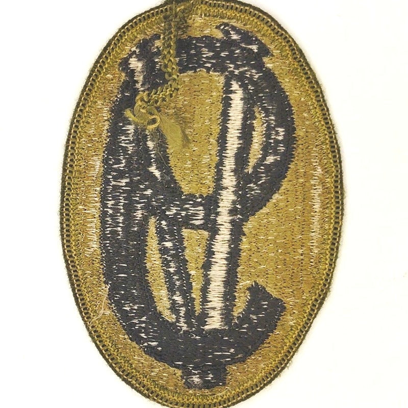 US Army 95th Infantry Division Patch Subdued OD 3‑1/8" × 2‑1/8" Sew‑On