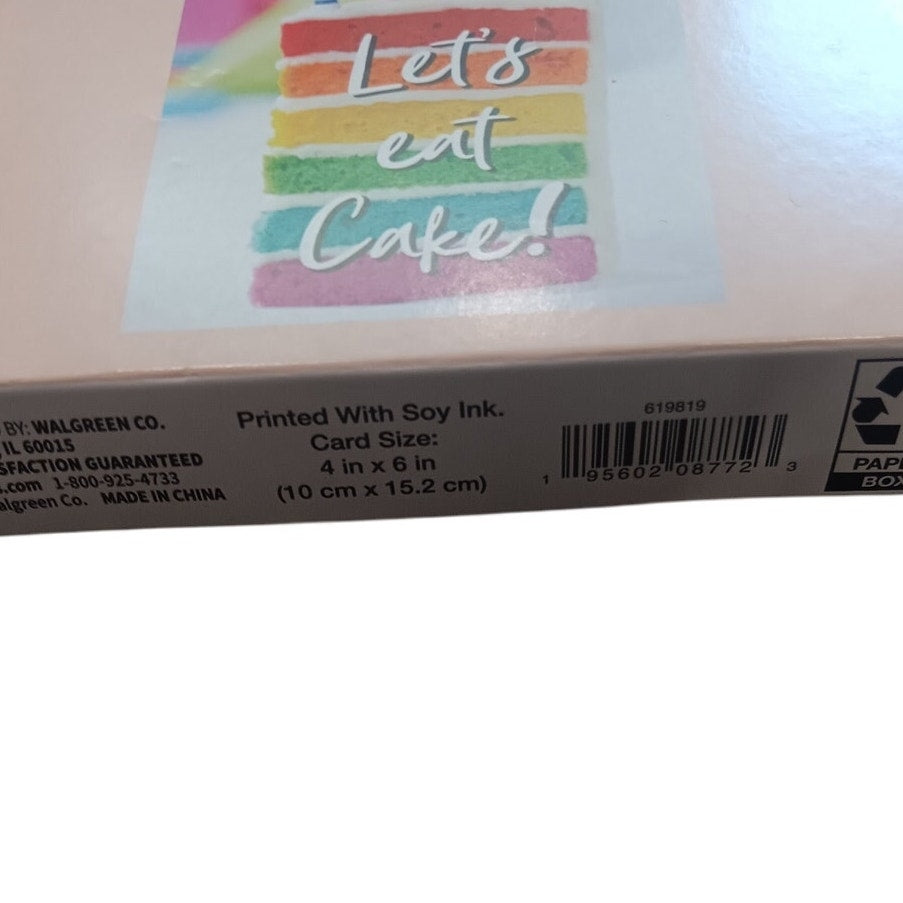ME Birthday Cards - 10-Pack - 5 Styles x 2 Each - 4"x6" - Soy Ink - PN 619819