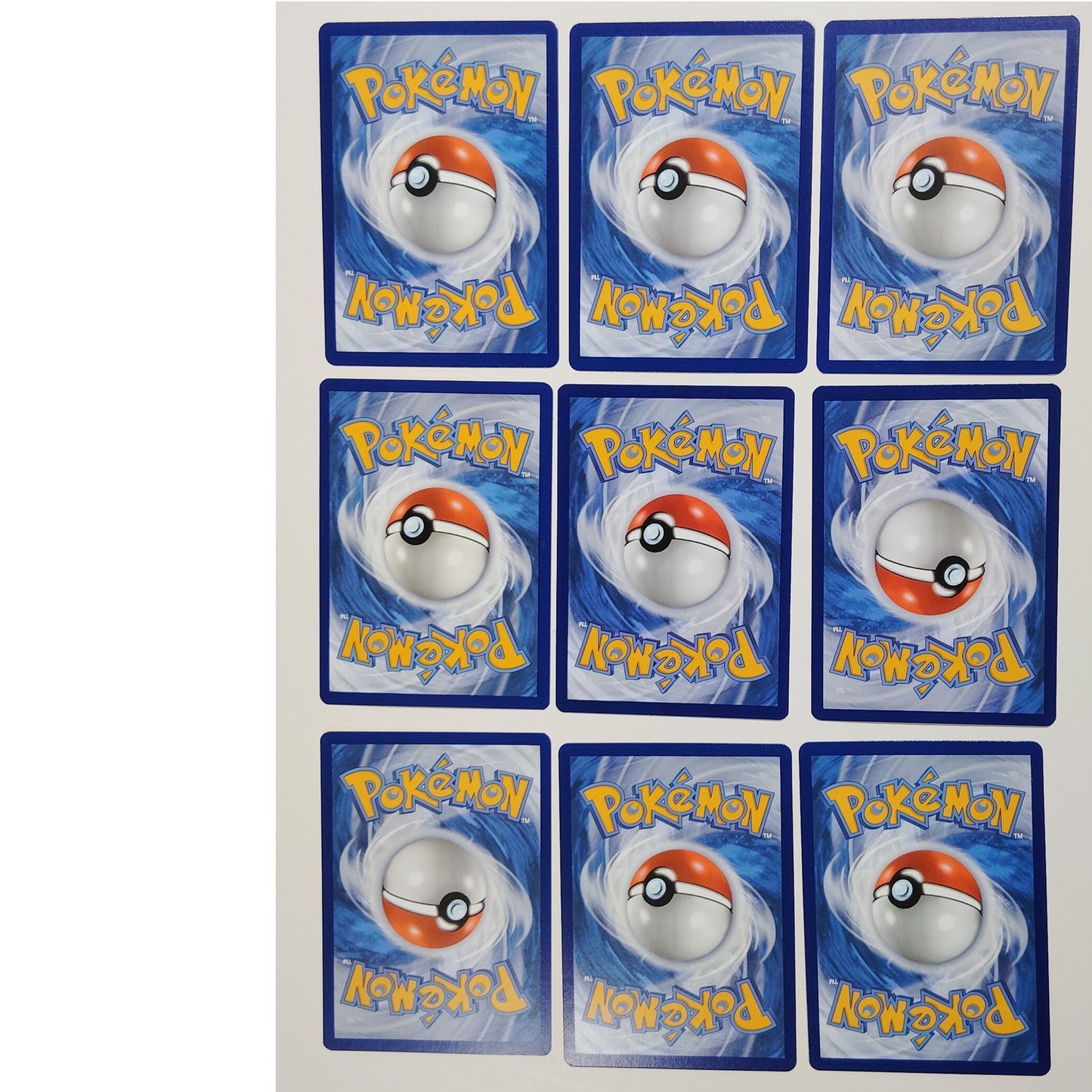 18 Random Pokémon Cards Pictured, Actual Photos Provided