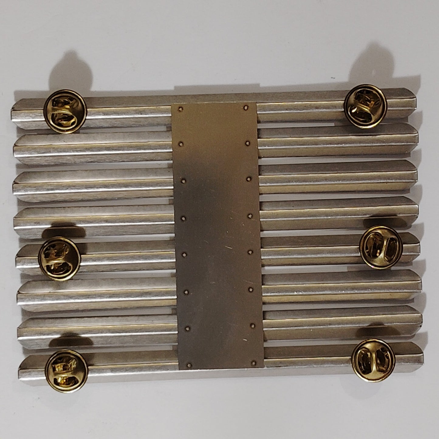 Mounting Rack, Bar - 24 Ribbons (8 Rows of 3) by No-Shine Insignia - Supply Room