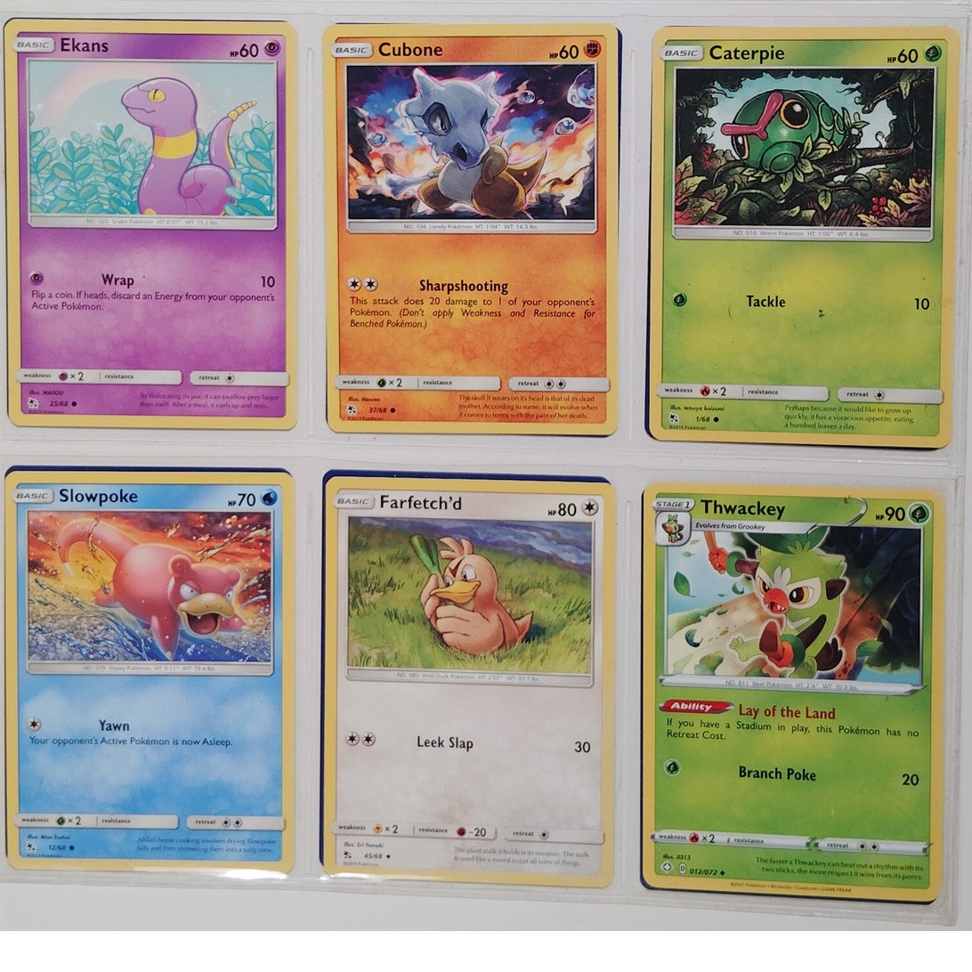 18 Random Pokémon Cards Pictured, Actual Photos Provided