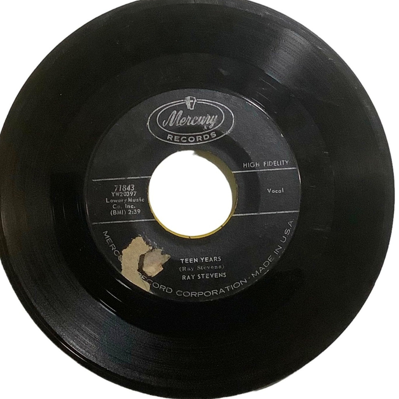 Ray Stevens – Teen Years and Jeremiah Peabody's Poly Unsaturated Quick Dissolving Fast Acting Pleasant Tasting Green And Purple Pills