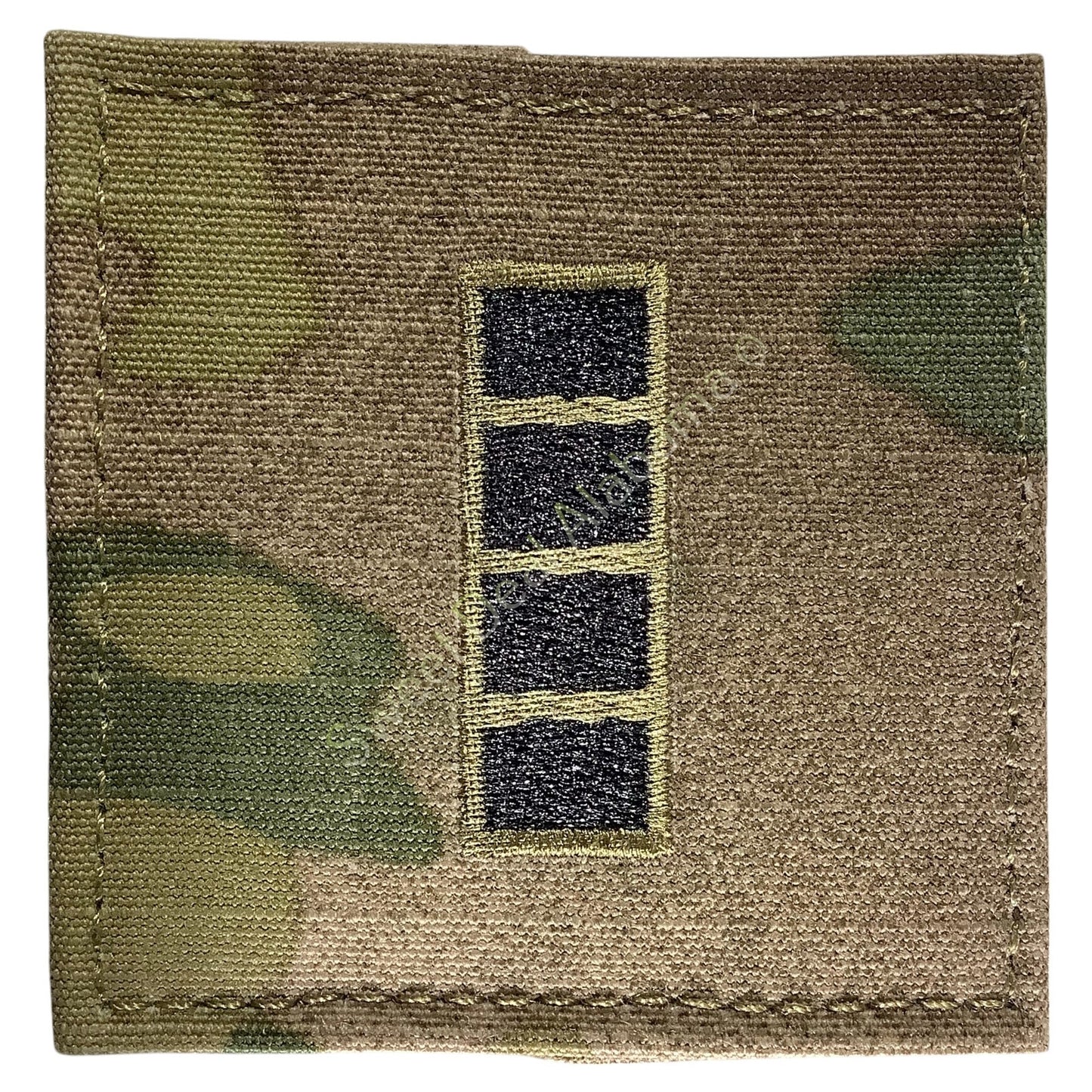U.S. Army Chief Warrant Officer 4 WO4 OCP Rank Insignia, Camo, 2x2, Hook-n-Loop
