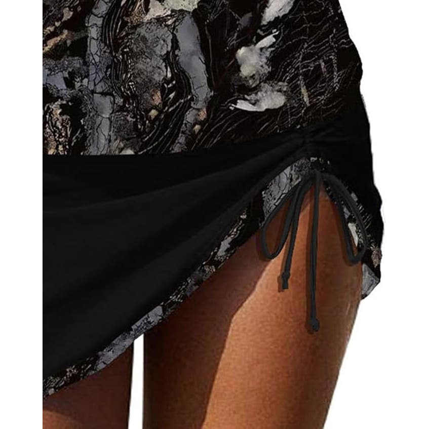REKITA SM (4-6) Tankini Swimsuit, U-Neck, 2 Piece Swimwear Tankini Bathing Suit