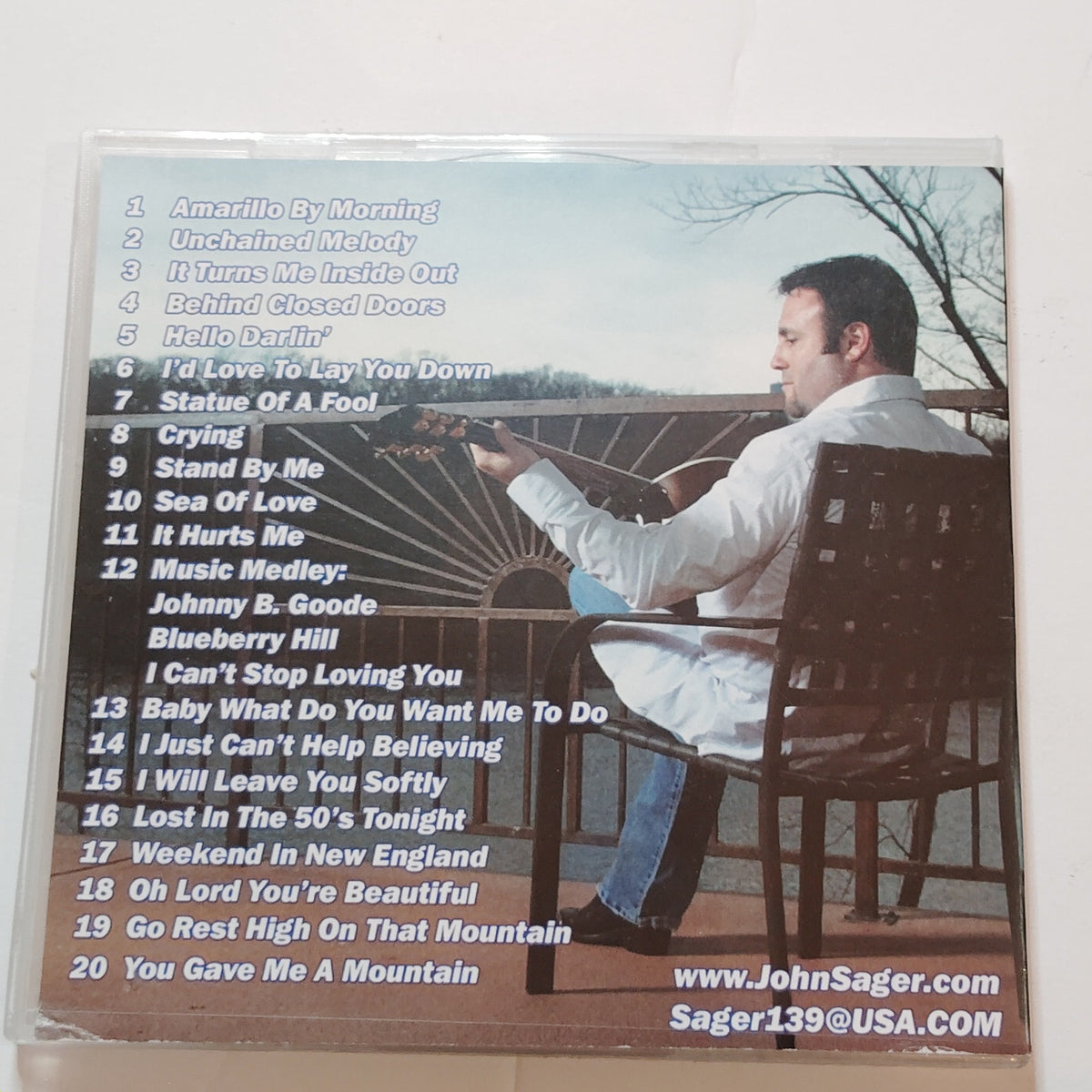 John Sager “It’s Only The Beginning” Rare 20‑Track Branson CD, EUC