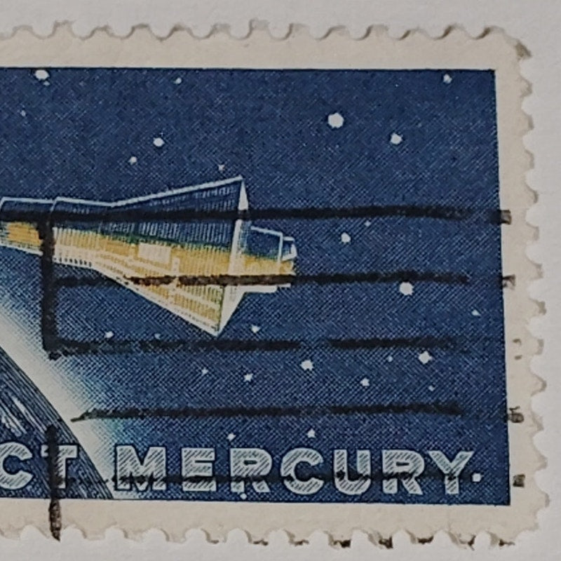 1962 Scott #1193 – 4¢ Project Mercury / John Glenn Orbit – Canceled