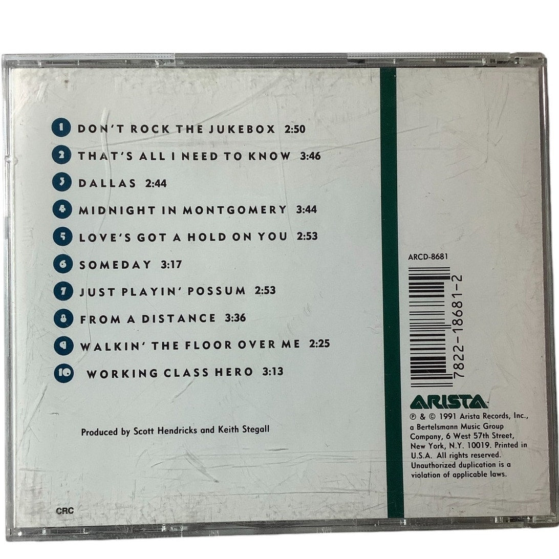 Vintage 1991 Music CD, Alan Jackson, Don't Rock the Jukebox