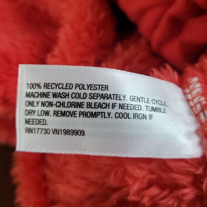 Women's High Pile Fleece 1/2 Zip Pull Over - All in Motion, Red Large