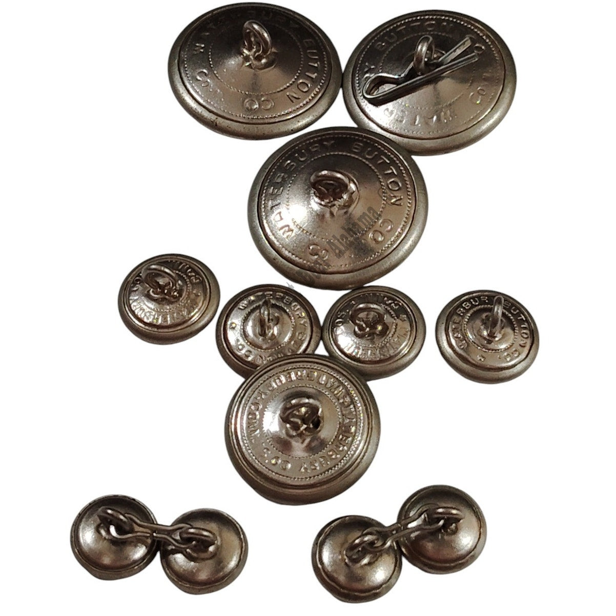 10 Waterbury Button Co Civil Air Patrol Buttons 3x 45, 4x 24, 1x 35, 4x 20 Ligne