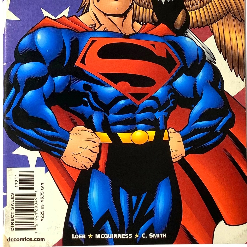 DC Comics, Superman #178, w/ Uncle Sam, Mar 2002, NM 9.4
