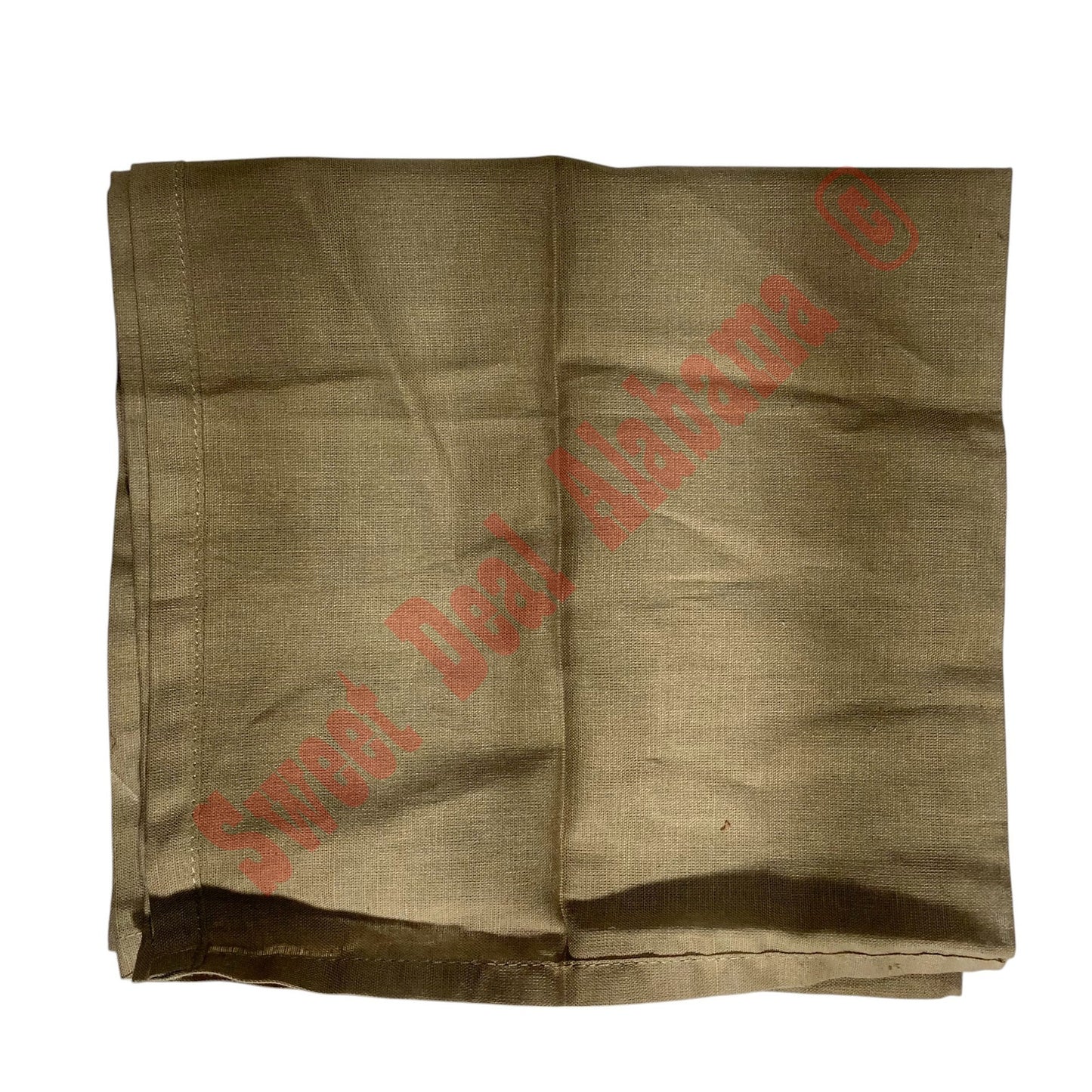 Vintage Military, Date Unknown 15.5 x 15.5 Handkerchief No Markings
