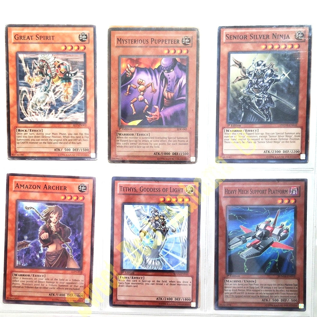 18 Random Yu-Gi-Oh! Cards Pictured, Excellent Condition, Actual Photos