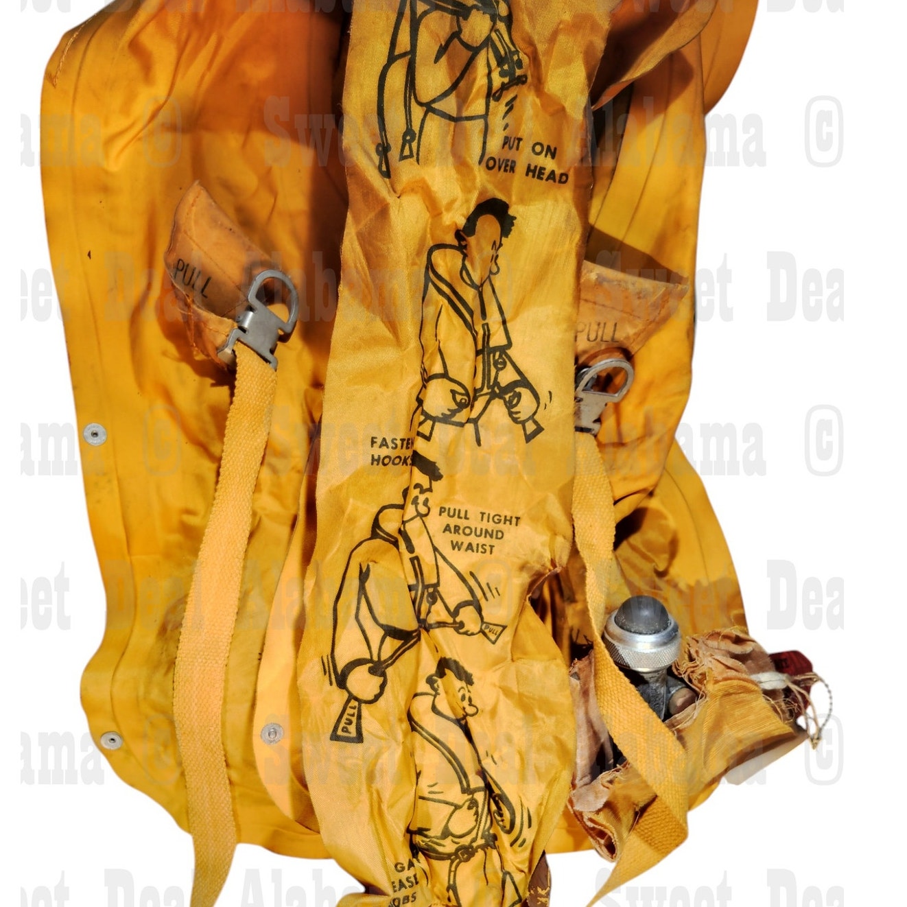1962 Life Jacket – Garrett Corp. AD-43, Vietnam Era, US Aviation Survival Gear