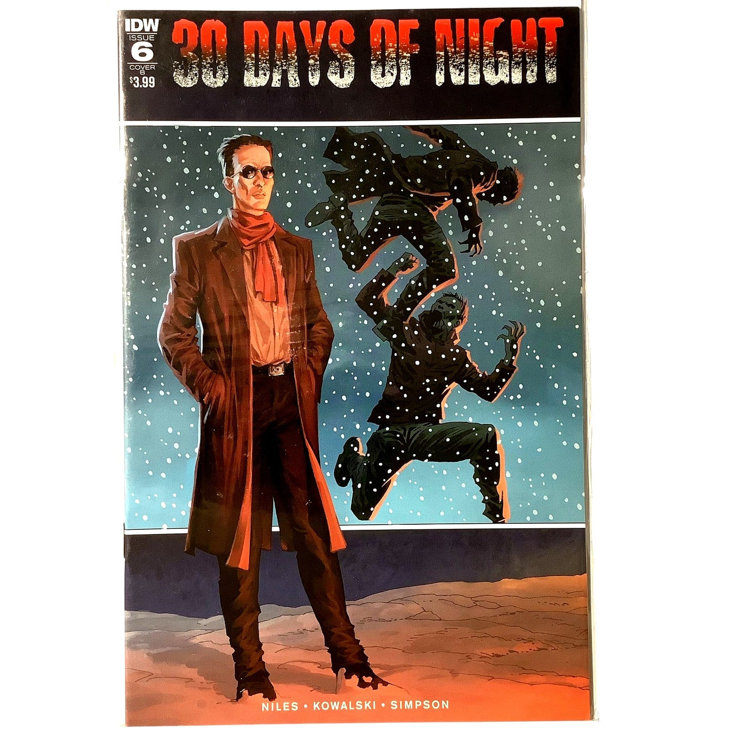 IDW Comics, 30 Days of Night, #6 (Variant Cover B), May 2018, NM 9.4