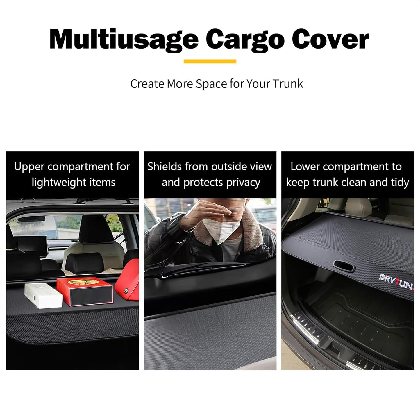 Cargo Cover for Honda CR-V 2023–2025 - Trunk Privacy Shade, Hybrid Compatible