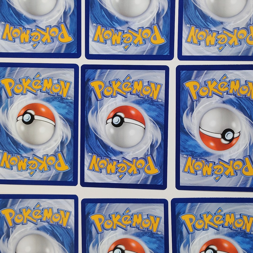 18 Random Pokémon Cards Pictured, Actual Photos Provided