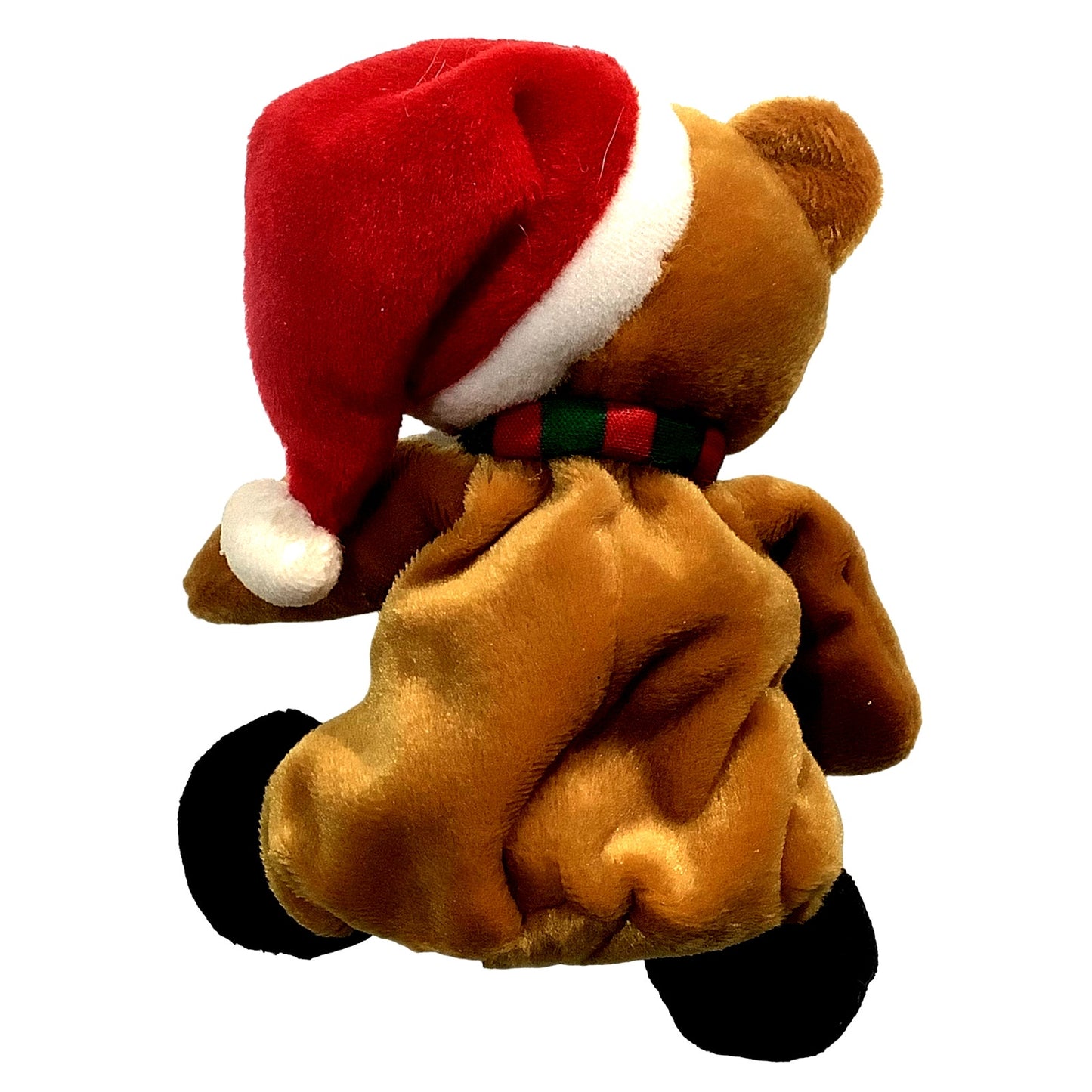 Vintage 7" Christmas Bear, Ho Ho Beans, Exclusive Sears and Roebuck & Co., EUC
