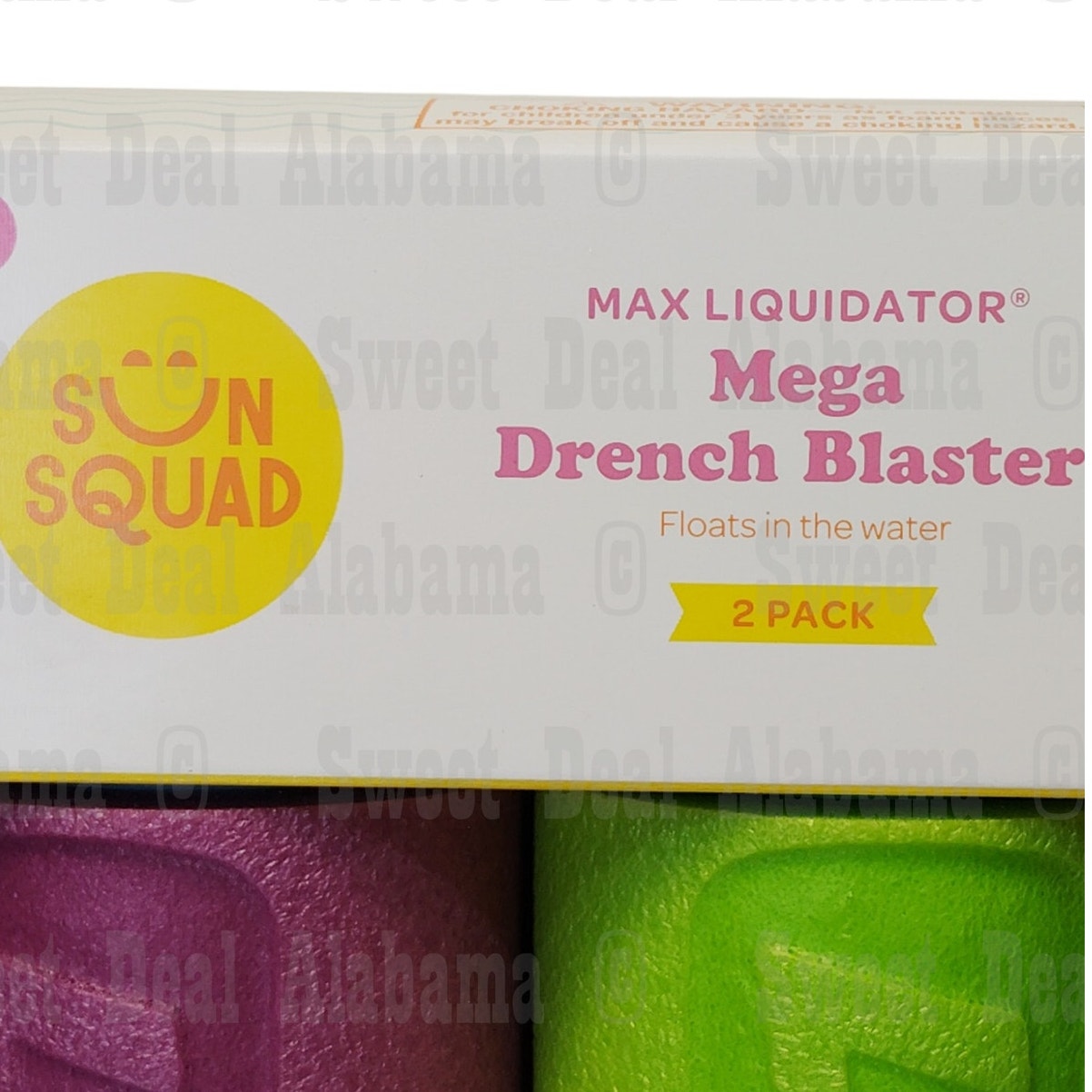 Sun Squad Max Liquidator Mega Drench Blasters 2-pack