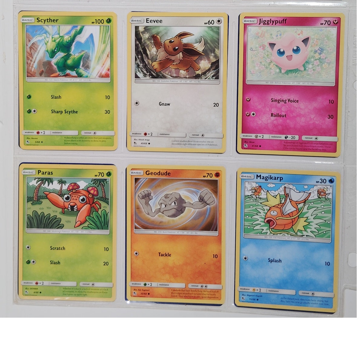18 Random Pokémon Cards Pictured, Actual Photos Provided