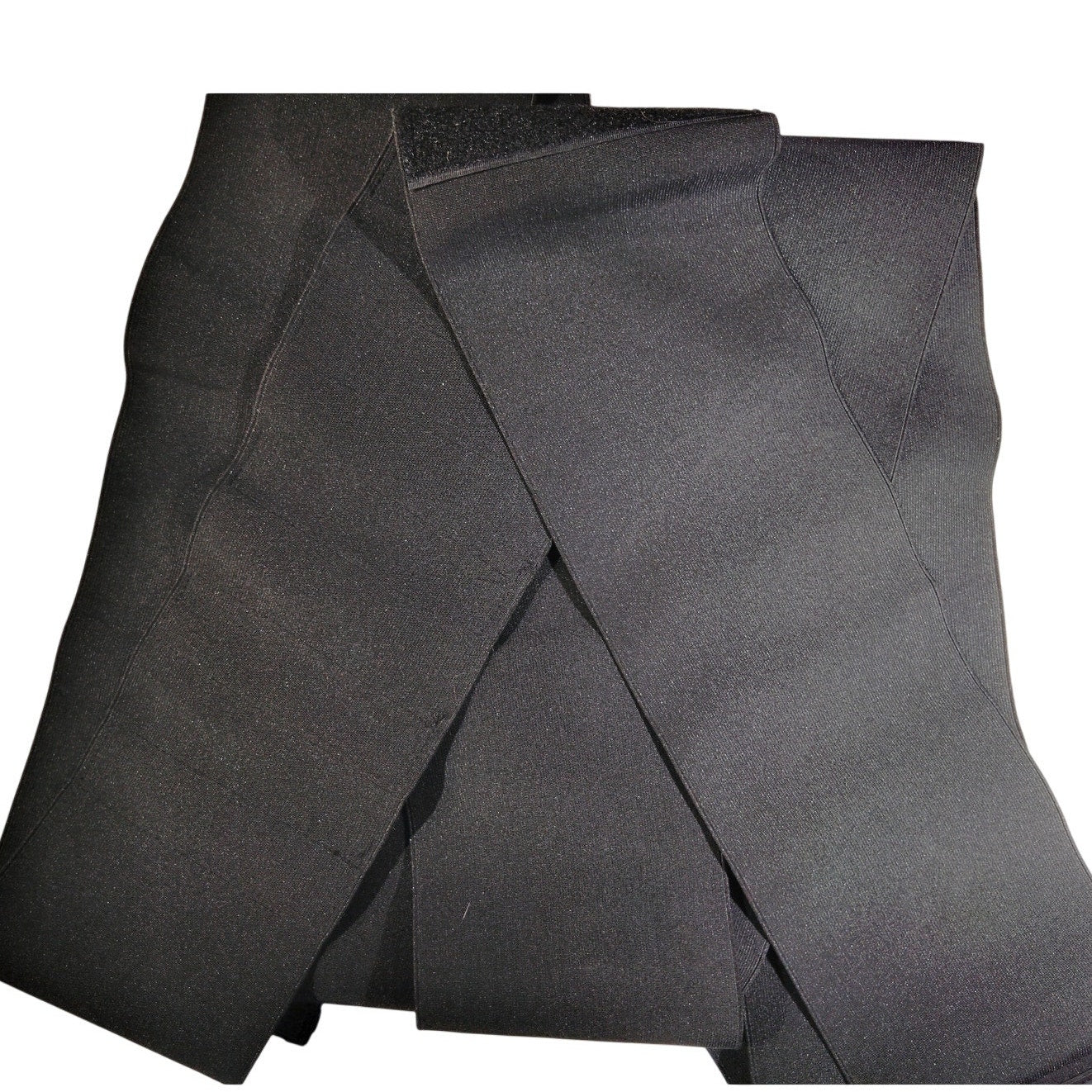 Waist Trainer Bandage Wrap Trimmer Belt One Size Aa/Black 157.2" (13.1') x 4.9"